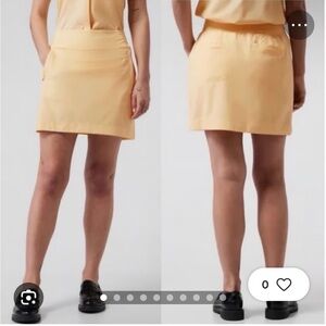 Women's Athleta sz 4 buttery cream Brooklyn Skirt tennis golf commute